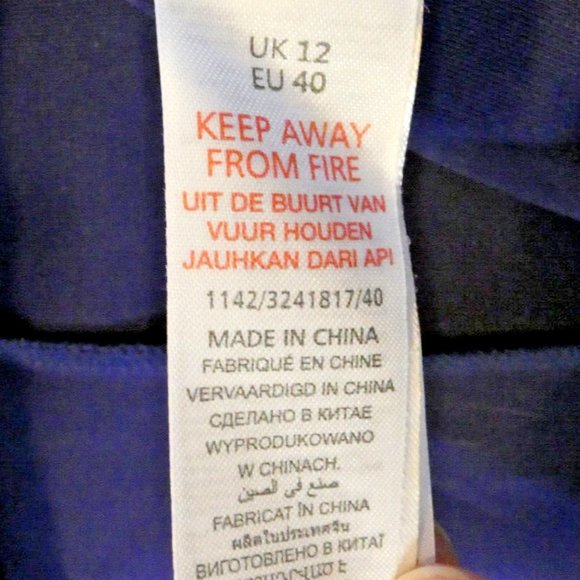 New Look Womens 8 Blue PROM Mini Dress Sequins Stylish Sheath Gorgeous Statement - Picture 8 of 14